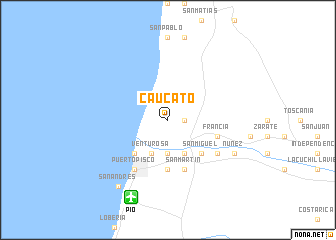 map of Caucato