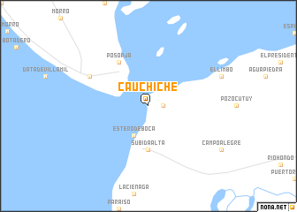 map of Cauchiche