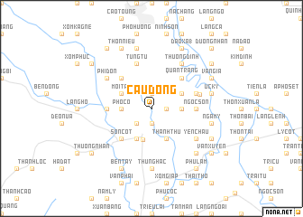 map of Cầu Ðông