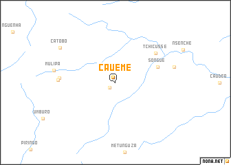 map of Caueme