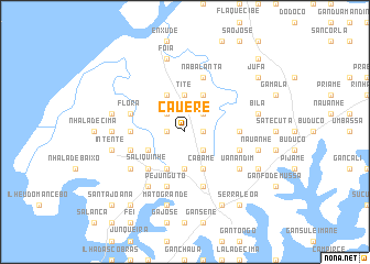 map of Cã Uérè