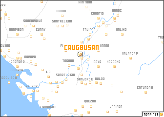 map of Caugbusan