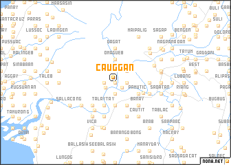 map of Cauggan