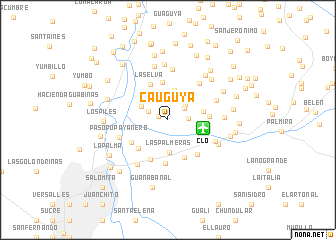 map of Cauguya