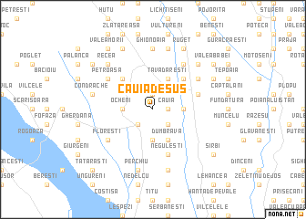 map of Căuia de Sus