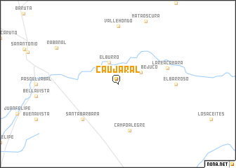 map of Caujaral