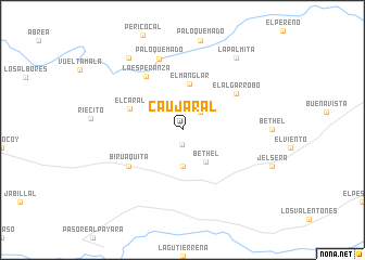 map of Caujaral