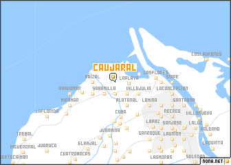 map of Caujaral