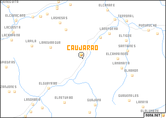 map of Caujarao