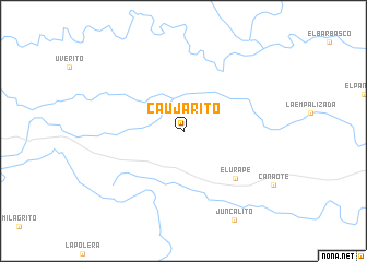 map of Caujarito