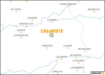 map of Caujarote