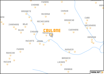 map of Caulane