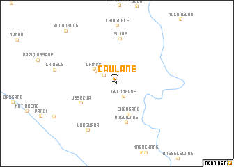 map of Caulane