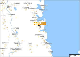 map of Caulino