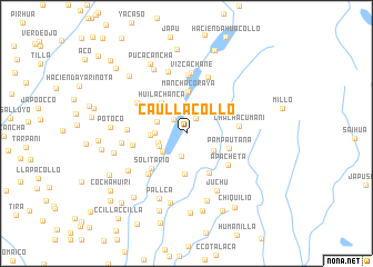 map of Caullacollo