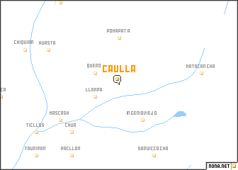 map of Caulla