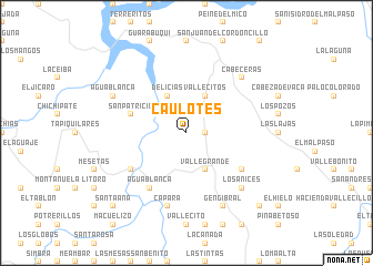 map of Caulotes