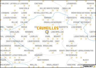 map of Caumeilles