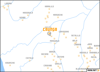 map of Caunga