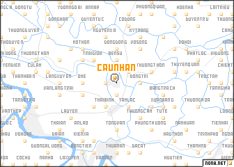 map of Cầu Nhân