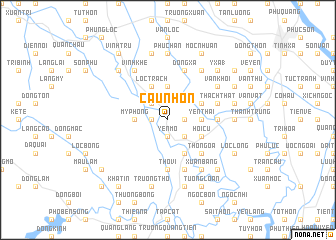 map of Cầu Nhơn