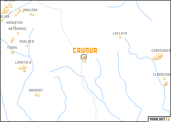 map of Caunua