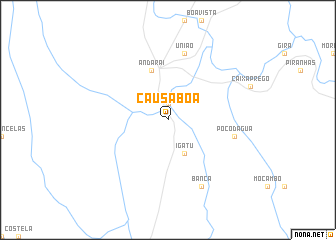 map of Causa Boa