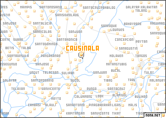 map of Causinala