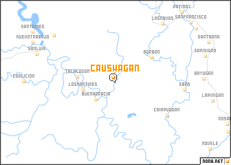 map of Causwagan