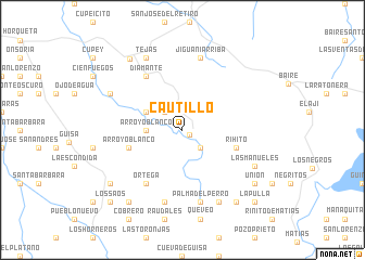 map of Cautillo