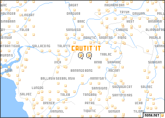 map of Cautit