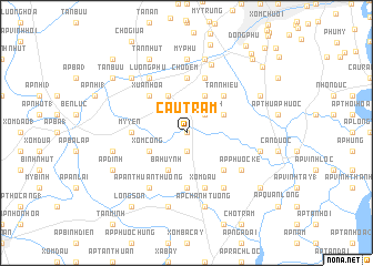 map of Cầu Tràm