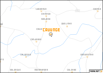 map of Cauunge