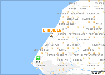 map of Cauville