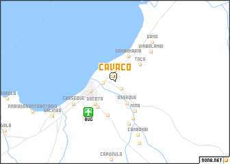 map of Cavaco