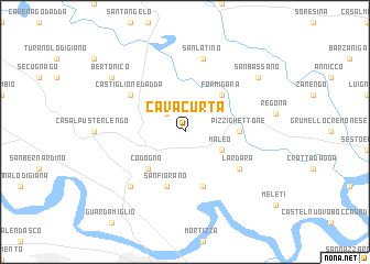 map of Cavacurta