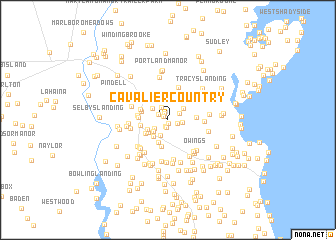 map of Cavalier Country