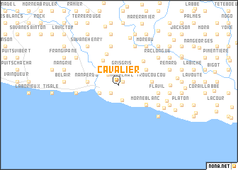map of Cavalier