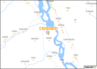 map of Cavambiri