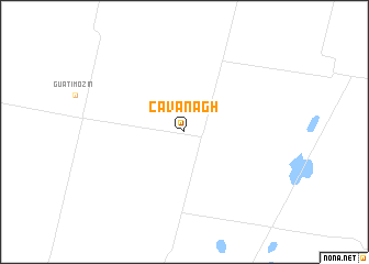 map of Cavanagh