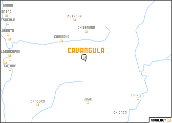 map of Cavangula