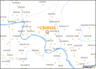 map of Cavasse