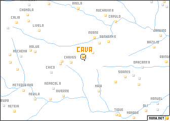 map of Cava