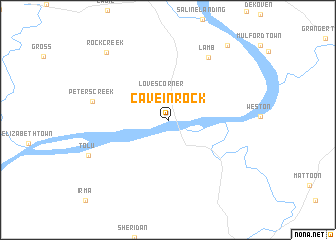 map of Cave-in-Rock