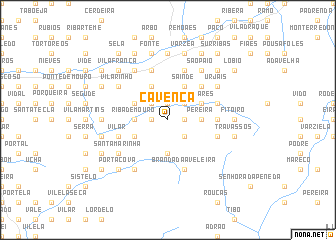 map of Cavenca