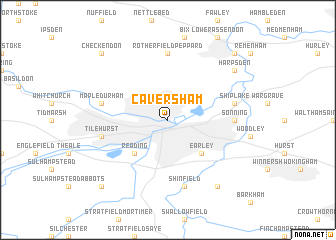 map of Caversham