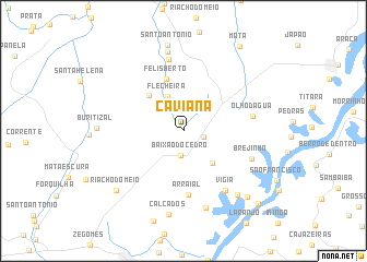 map of Cavianã