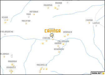 map of Cavinga