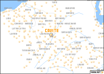 map of Cavite