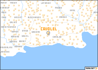 map of Ca Volel